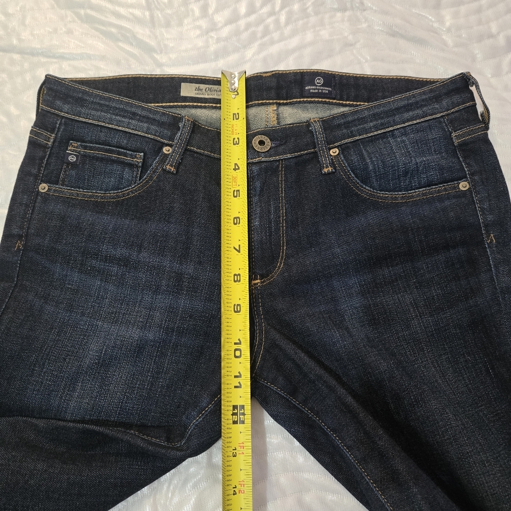 AG Women's Dark Blue Boot Cut Jeans - Picture 4 of 12